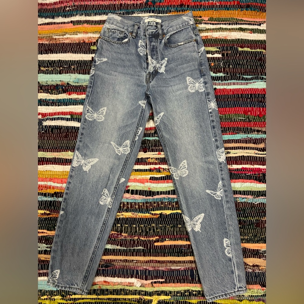 pacsun butterfly jeans